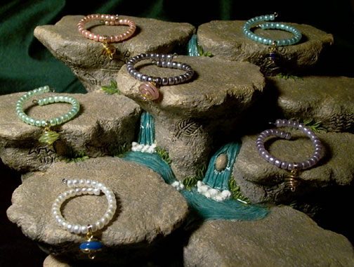 WC004 - Swirls & Pearls - 6 pcs WC004 - Swirls & Pearls - 6 pcs